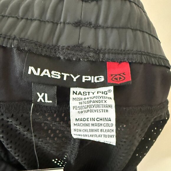 Nasty Pig Black Men's Size XL Barback Mesh Pocket Trunk Short - Picture 5 of 6